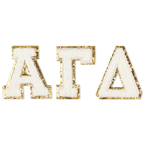 All Sorority Chenille Letters