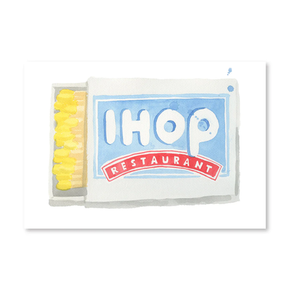 IHOP Matchbook 9x12 Print