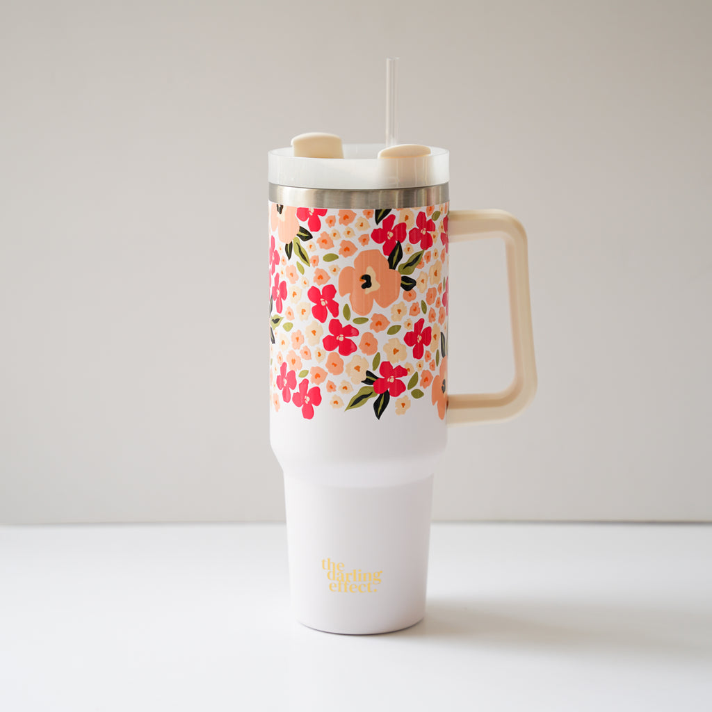 Lively Flora Take Me Everywhere Tumbler