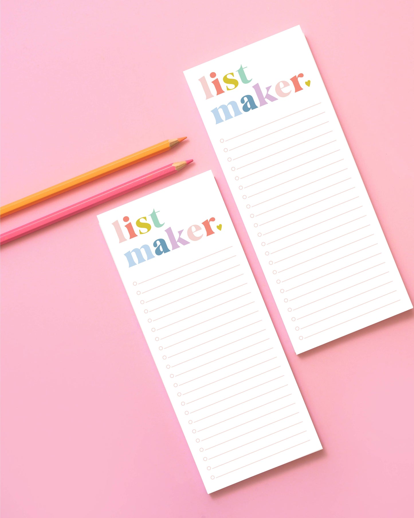 List Maker Notepad
