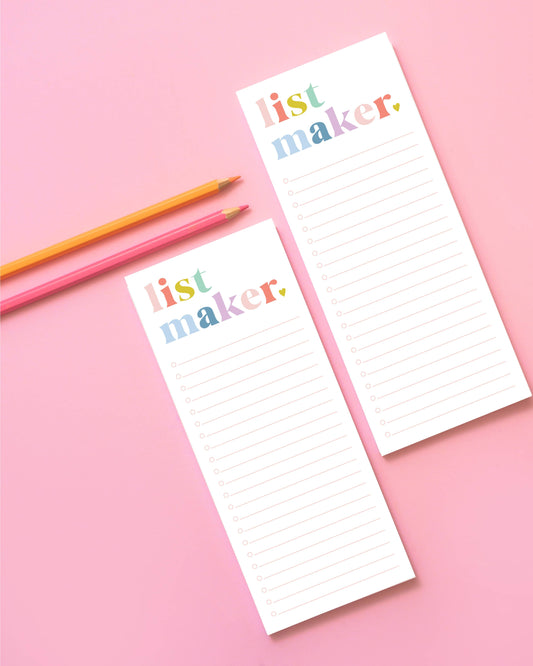 List Maker Notepad