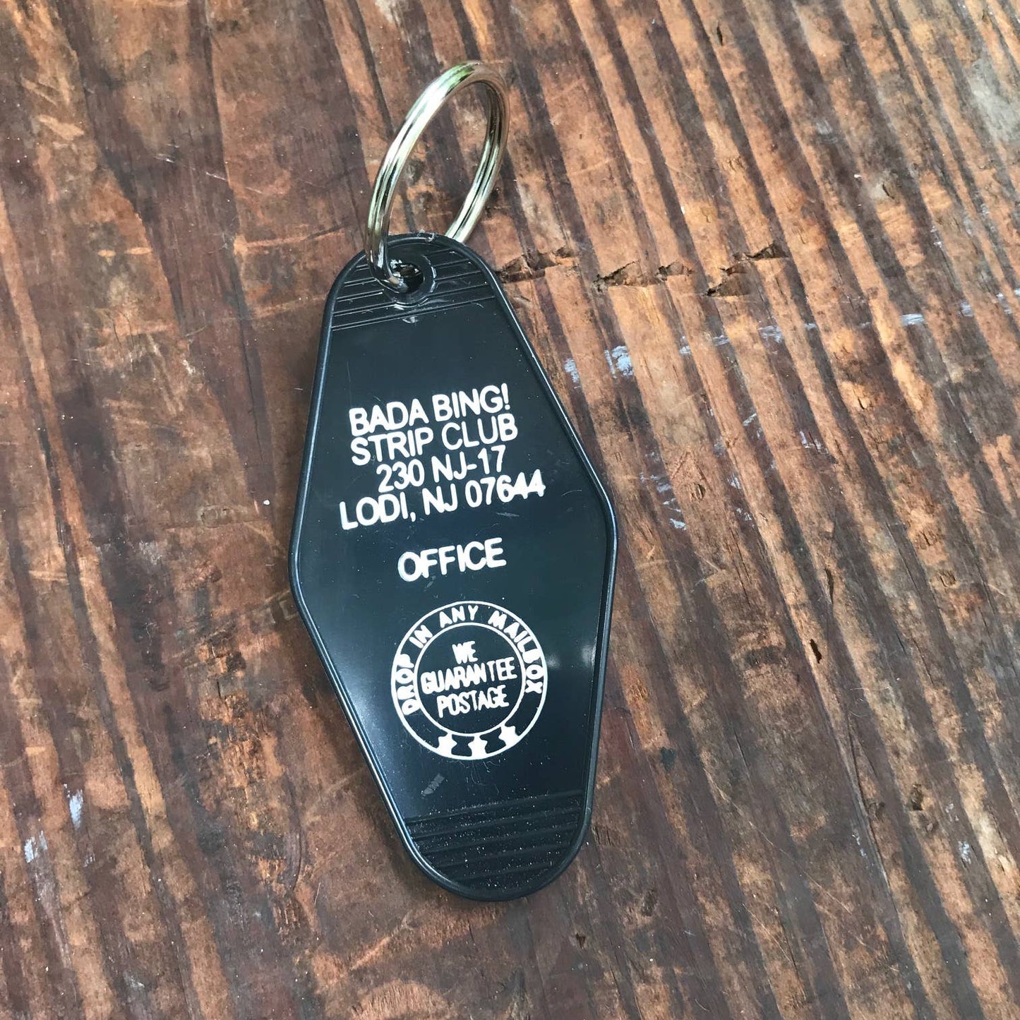 Bada Bing! Strip Club Keychain