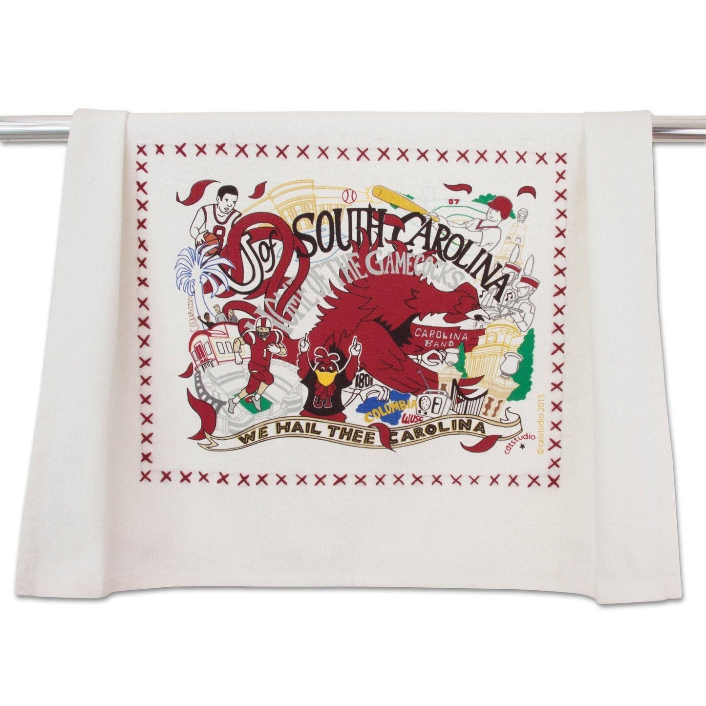 catstudio - University of South Carolina Dish Towel