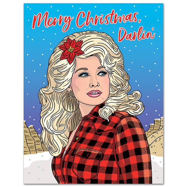 Dolly Parton - Merry Christmas Darlin' Cards - 8 Pack