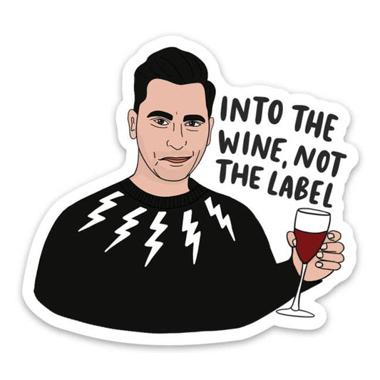 Schitts Creek - David Rose Wine Sticker