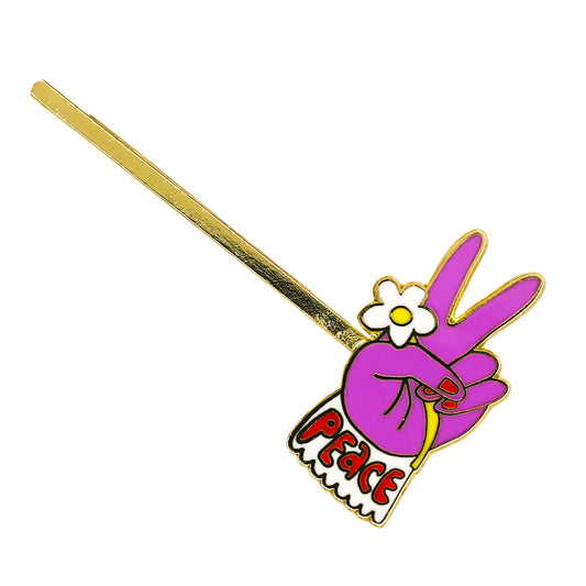 Peace Hairpin