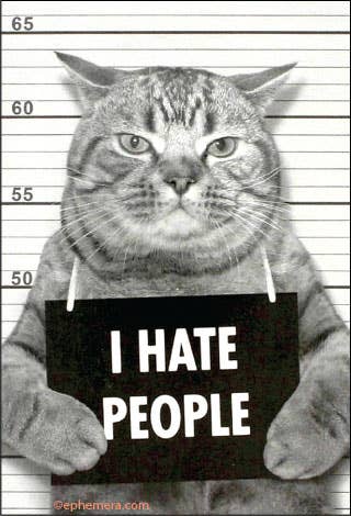 MAGNET: I hate people.