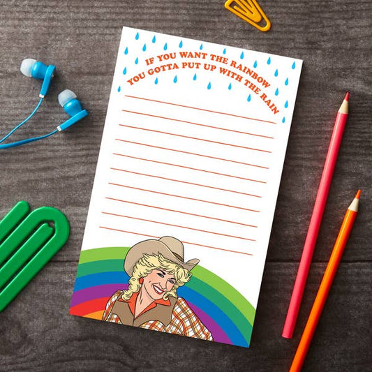 Dolly Parton Notepad