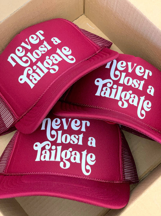 USC Never Lost A Tailgate Trucker Hat