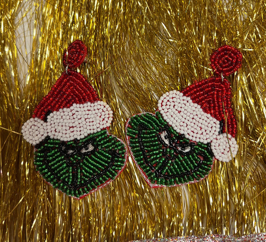 Grinch Earrings