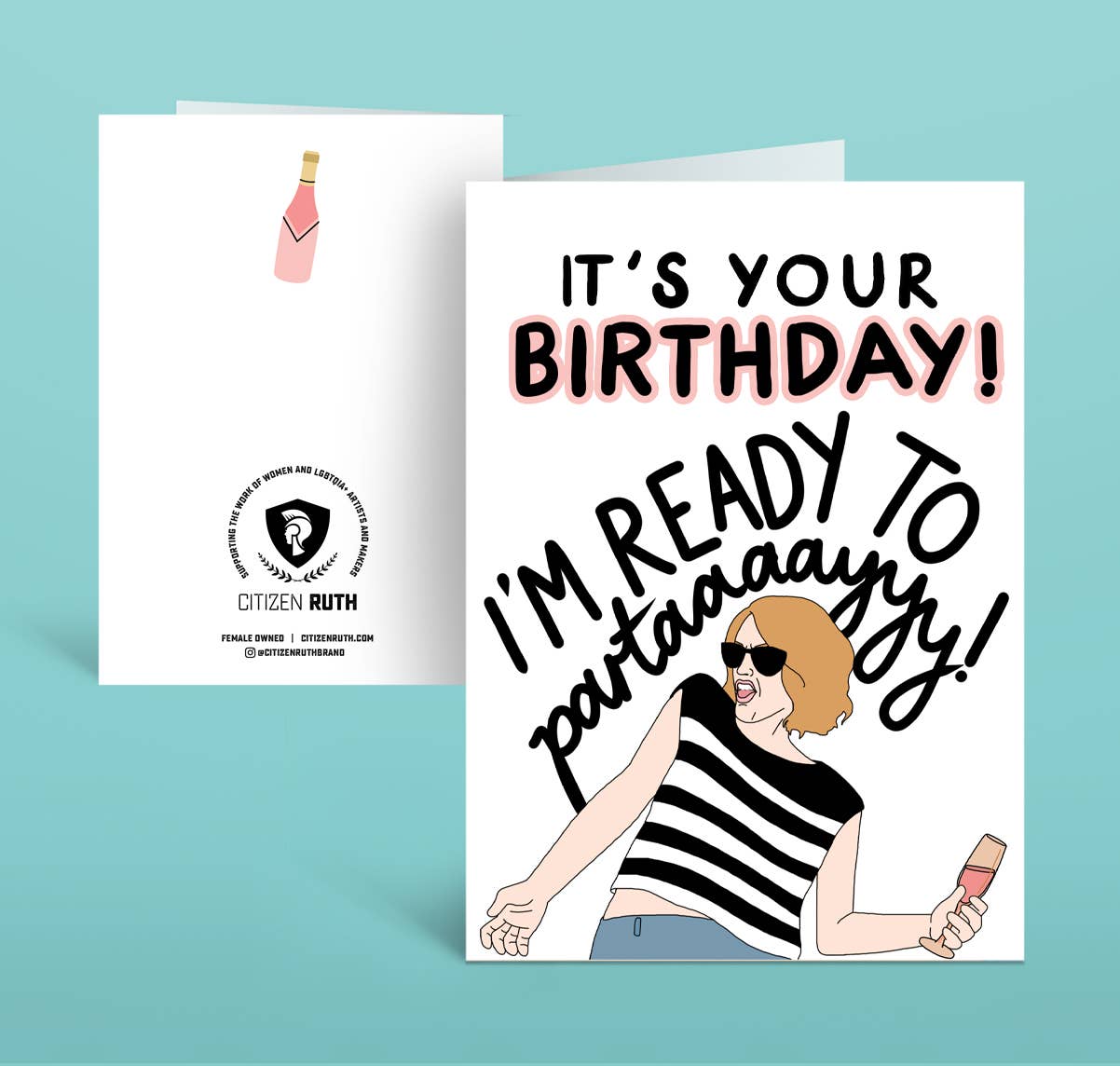 Bridesmaids Birthday Partaaay Card