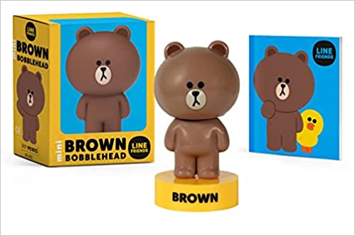 RP Minis-Line Friends mini Brown Bobblehead