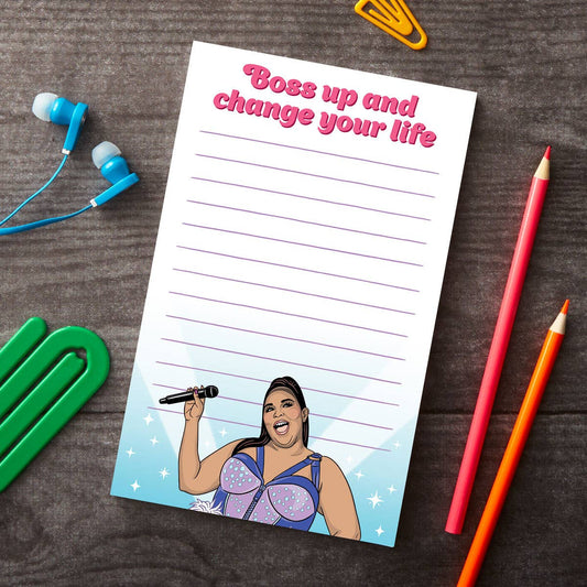 Lizzo Boss Up Notepad