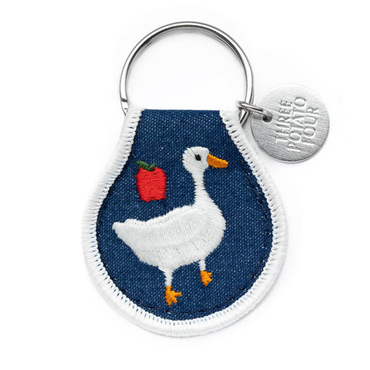 Patch Keychain - Cottage Goose