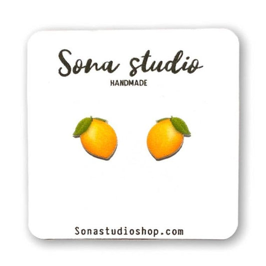 Lemon Earrings