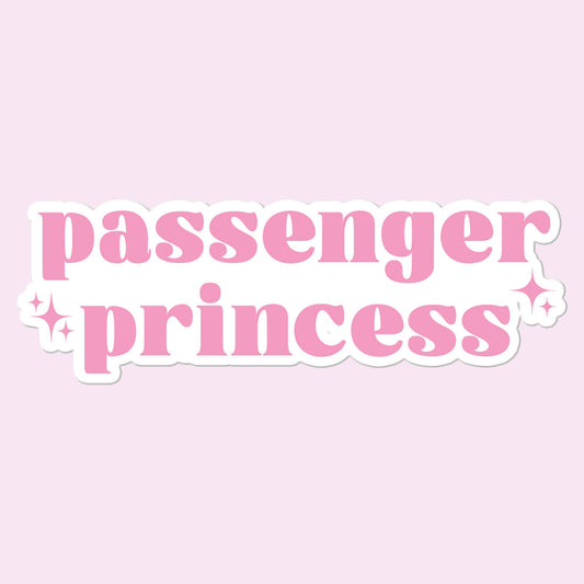 Passenger Princess Sticker