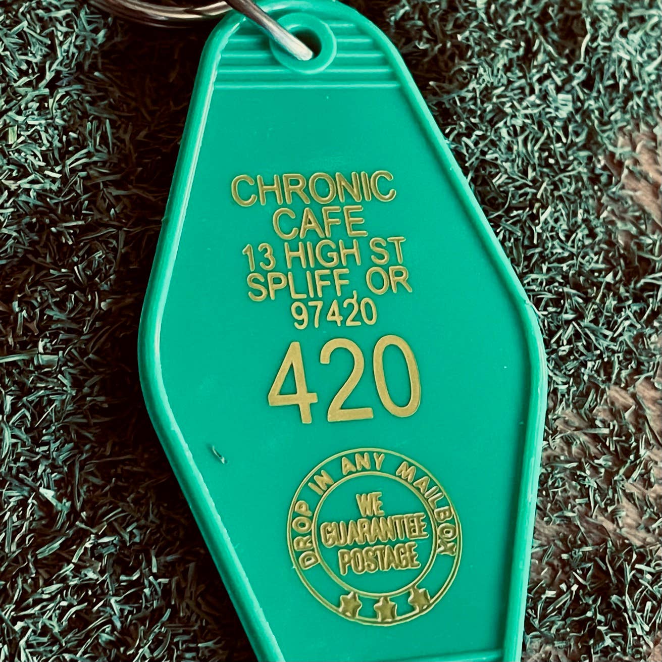 Chronic Cafe Keychain