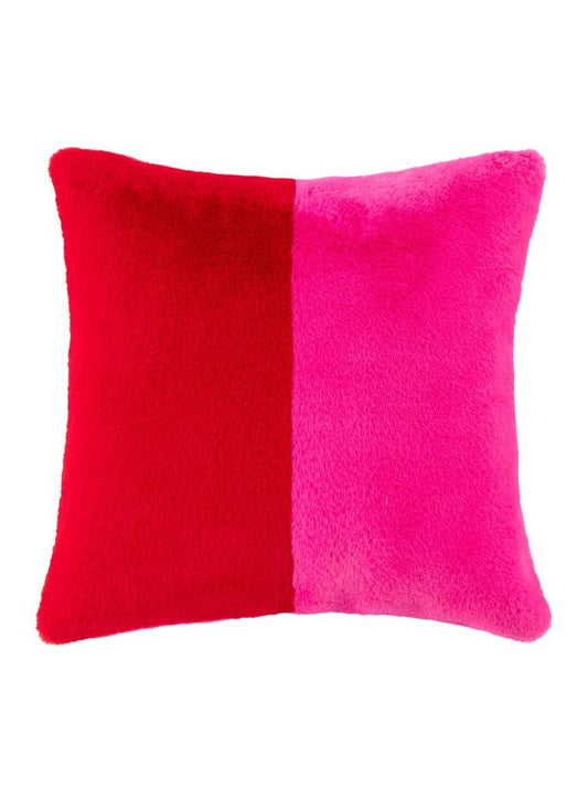 JOVI COLOR BLOCK PILLOW, PINK