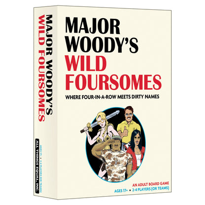 Major Woody's Wild Foursomes Adult Strategy Game