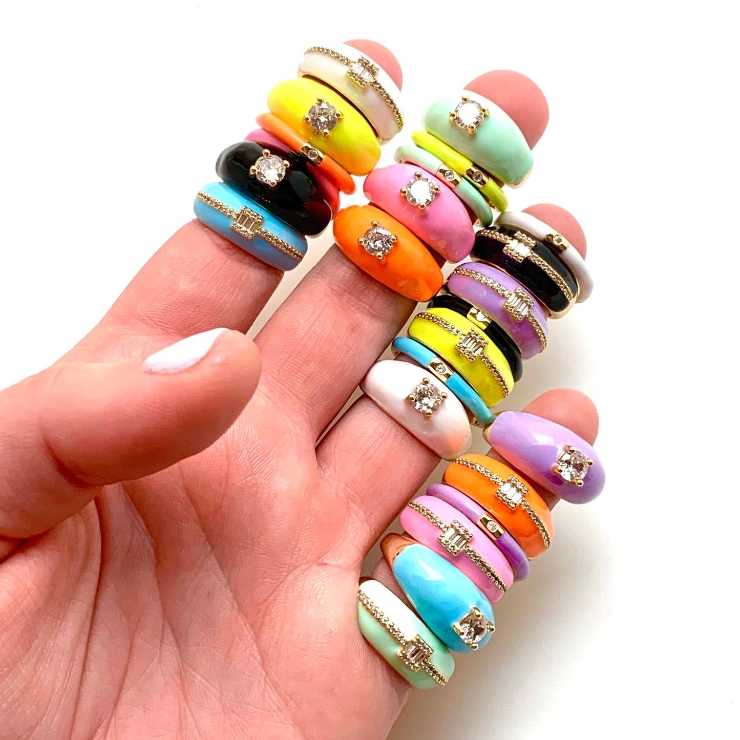 Karli Buxton - Enamel Rings