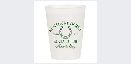 Derby Social Club Frosted Cups