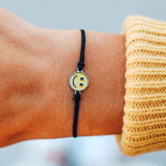 Pura Vida - Happy Face Charm Bracelet