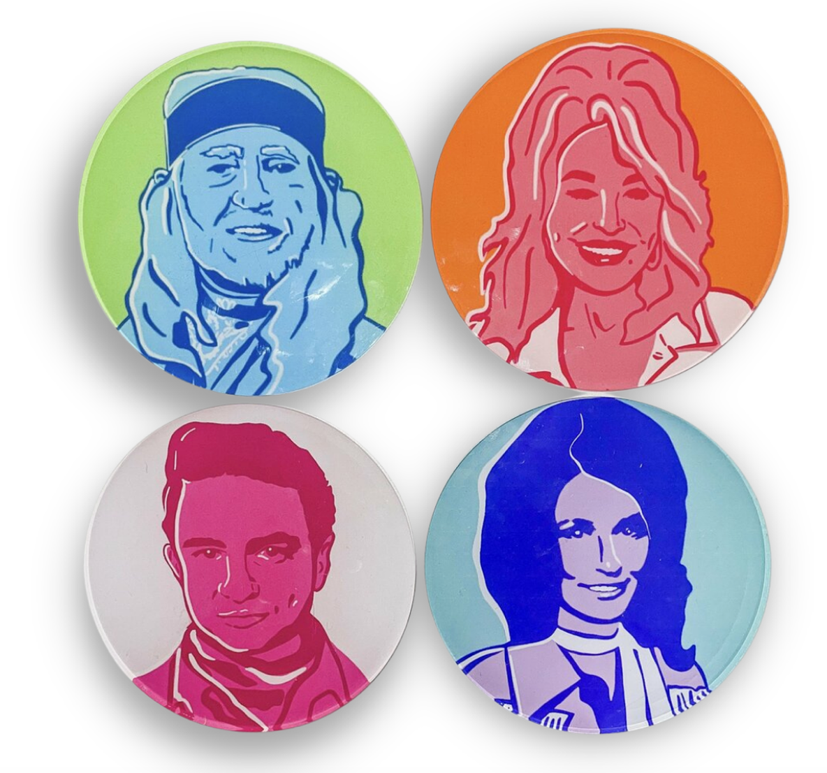 Country Legends Coasters