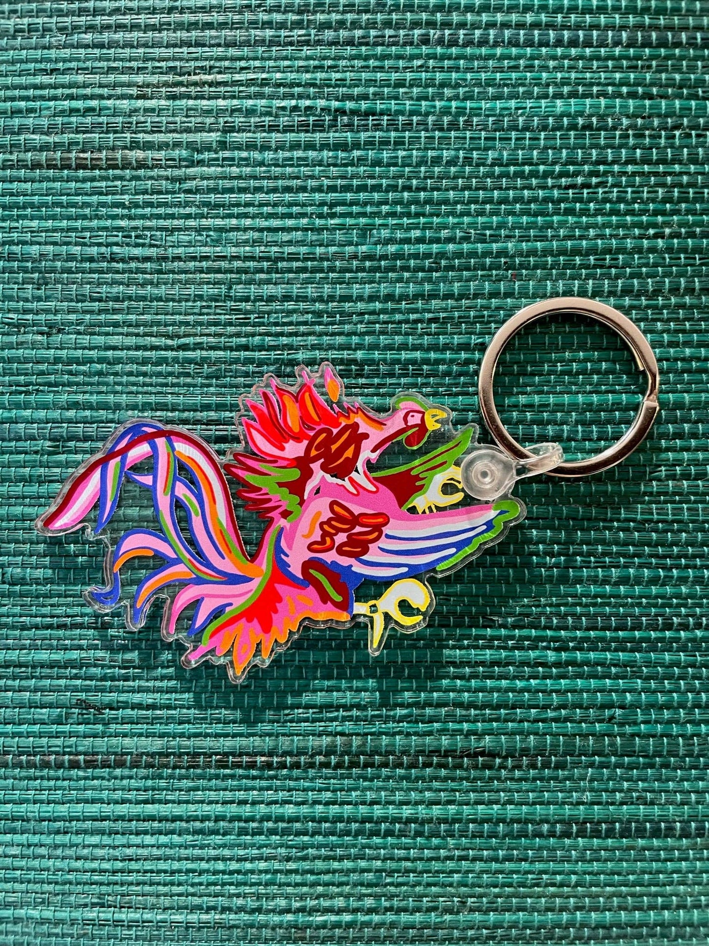 Gamecock Keychain