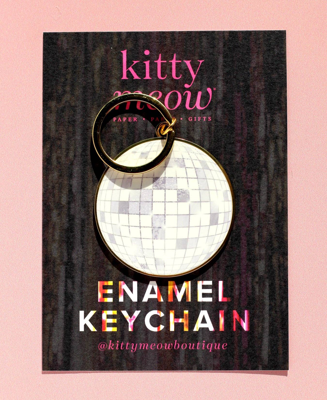 Disco Ball Keychain