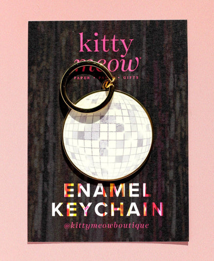 Disco Ball Keychain