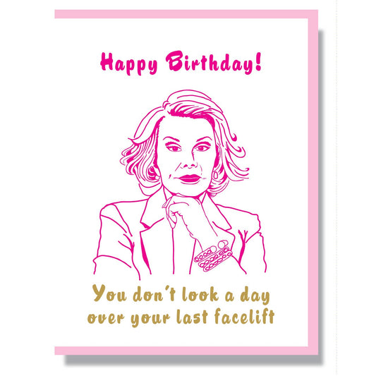 RIP Joan Rivers Card