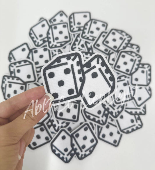 3” Lucky Dice Patch