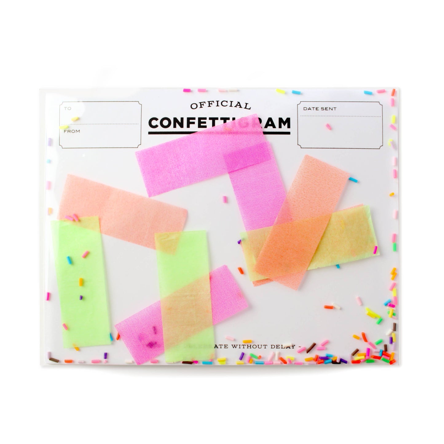 Confettigram Card