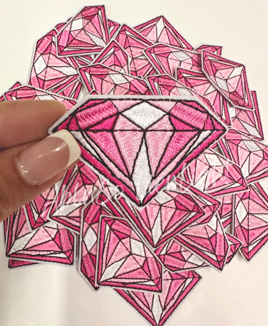 3” Pink Diamond Patch