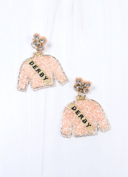 Blush Jockey Earrings