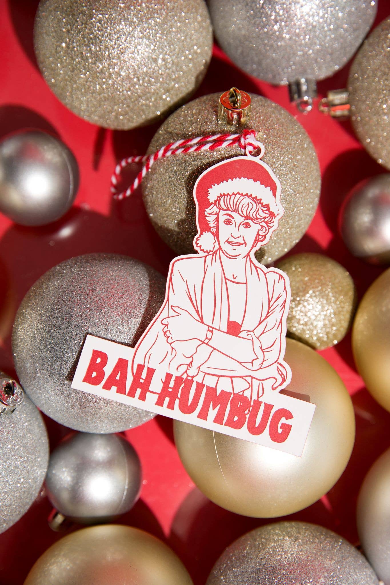 Golden Girls - Dorothy Bah Humbug Ornament