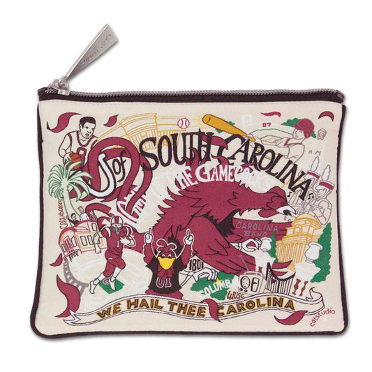 University of South Carolina Zip Pouch