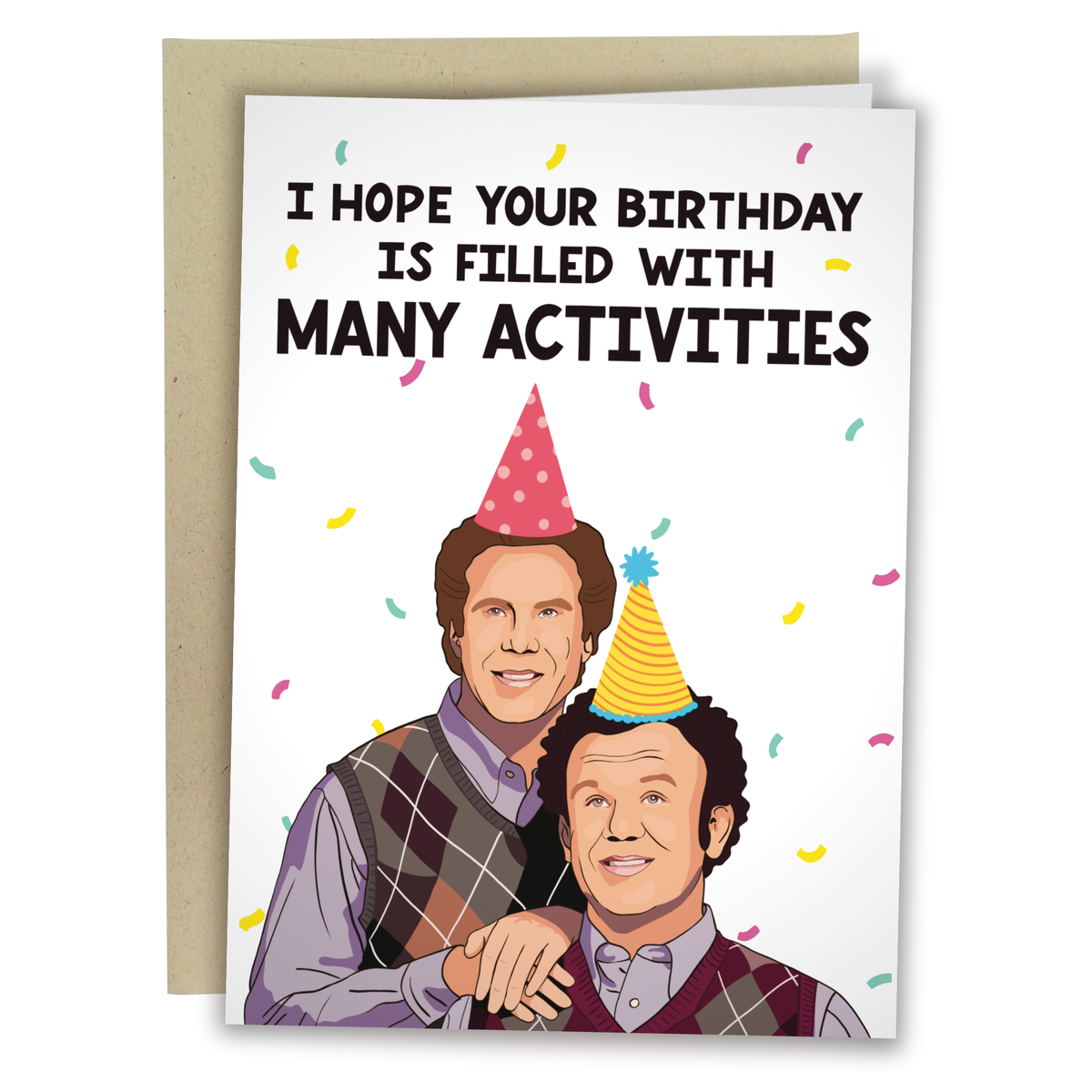 Step Brothers - Birthday Card – A Little Happy