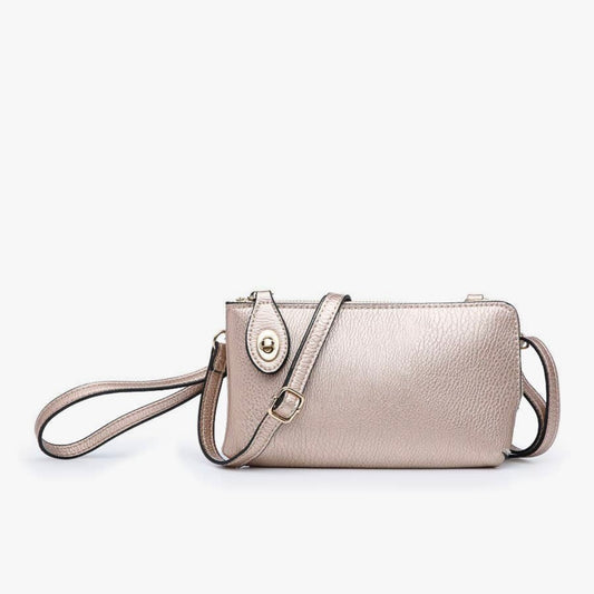 Kendall Crossbody/Wristlet w/ Twist Lock Closure