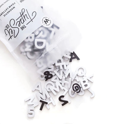 The Type Set Soft Magnetic Letters