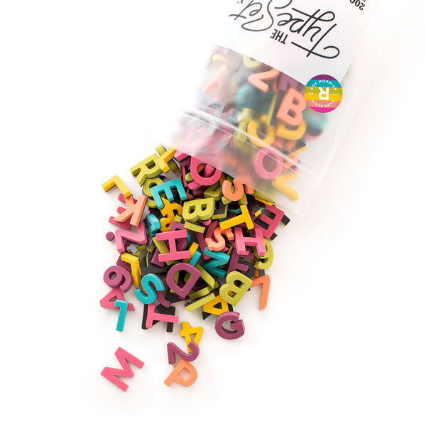 The Type Set Soft Magnetic Letters