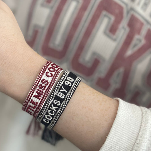 Gameday Bracelets - TKC Embroidered Bracelet