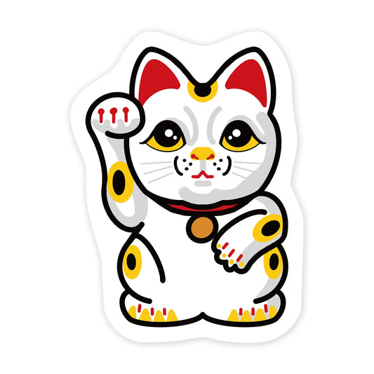 Lucky Cat Sticker