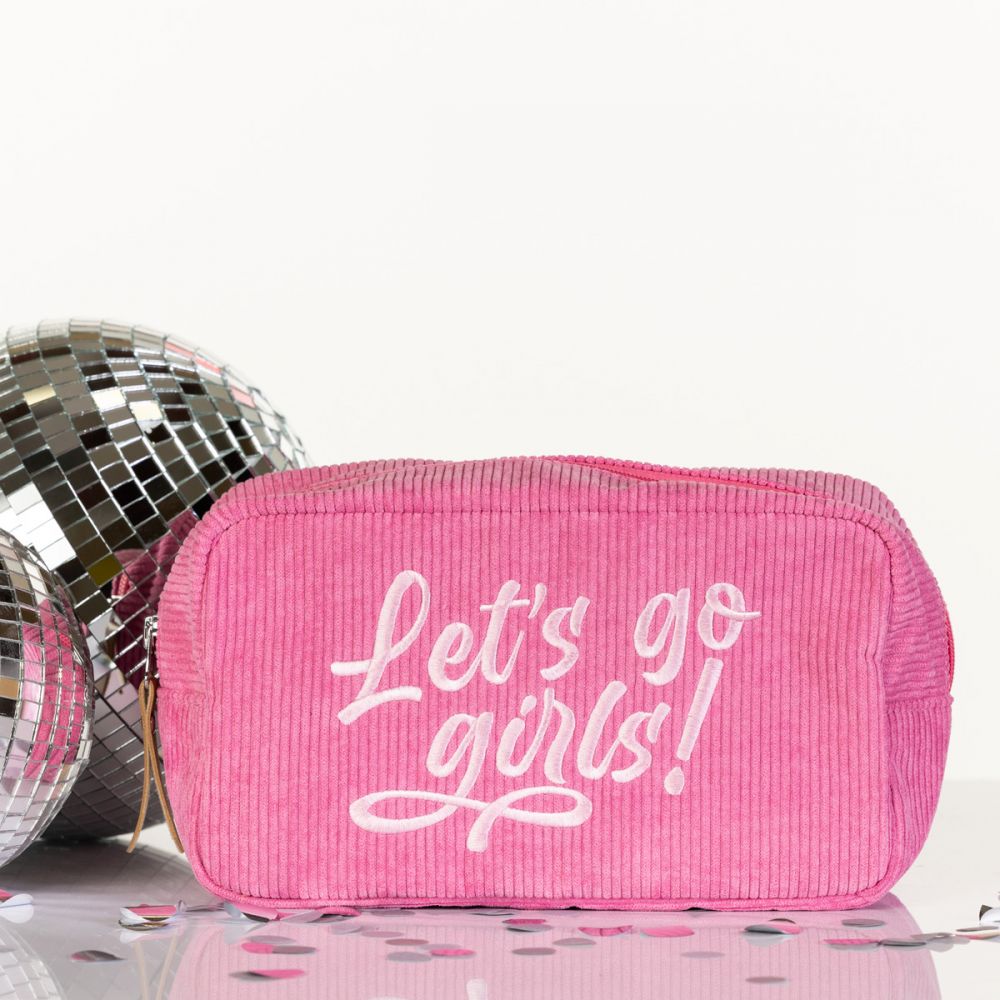 Let's Go Girls Cosmetic Bag